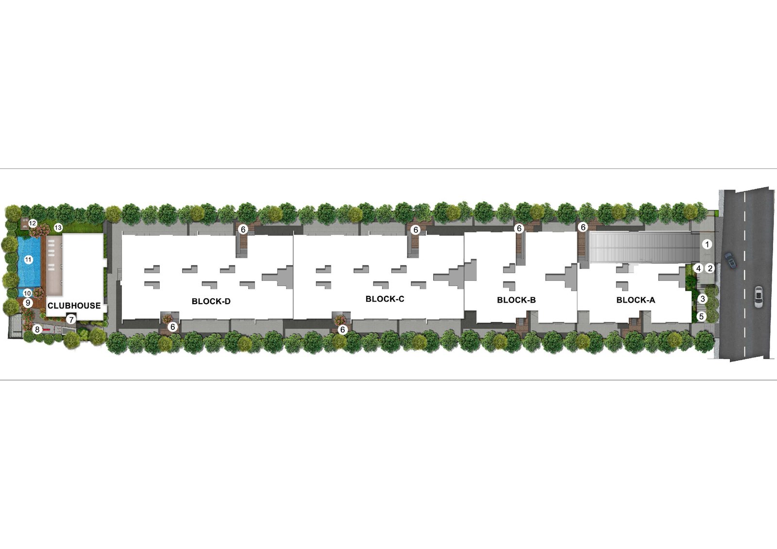 Adarsh Rosewood Floor Plan