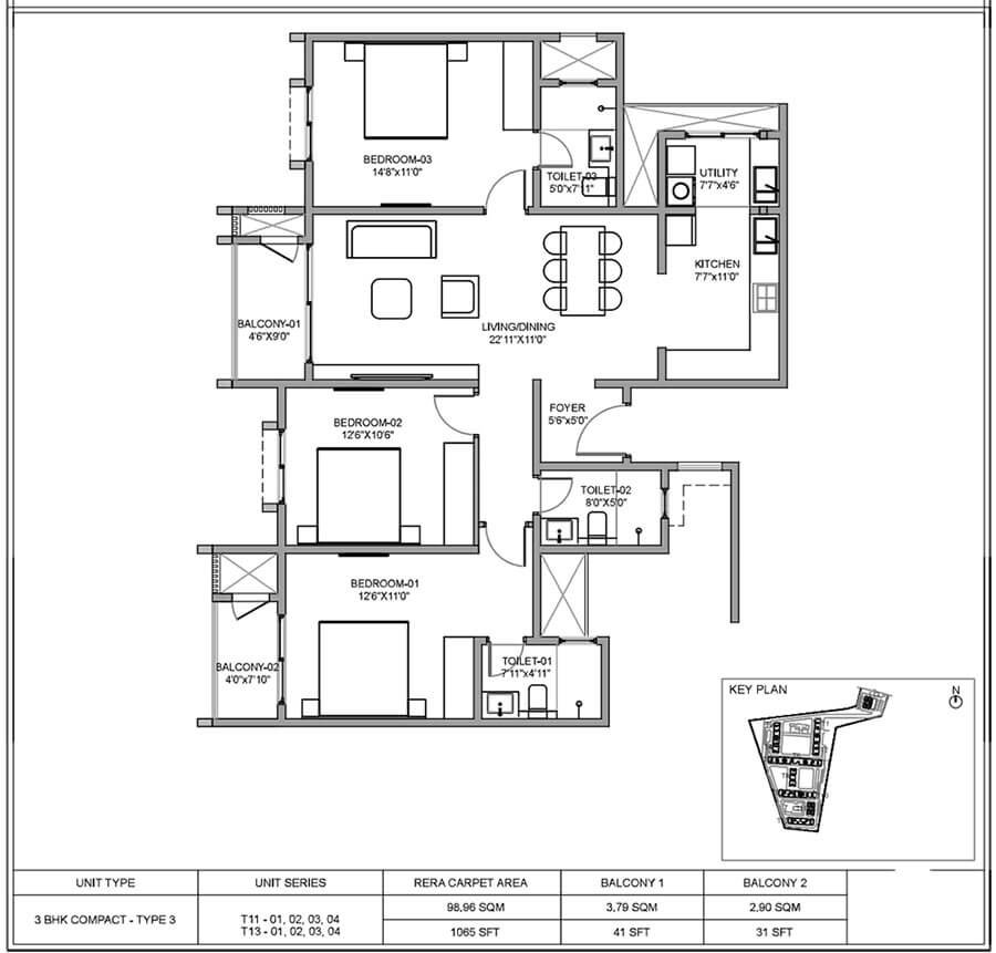 Birla EvaraFloor Plan