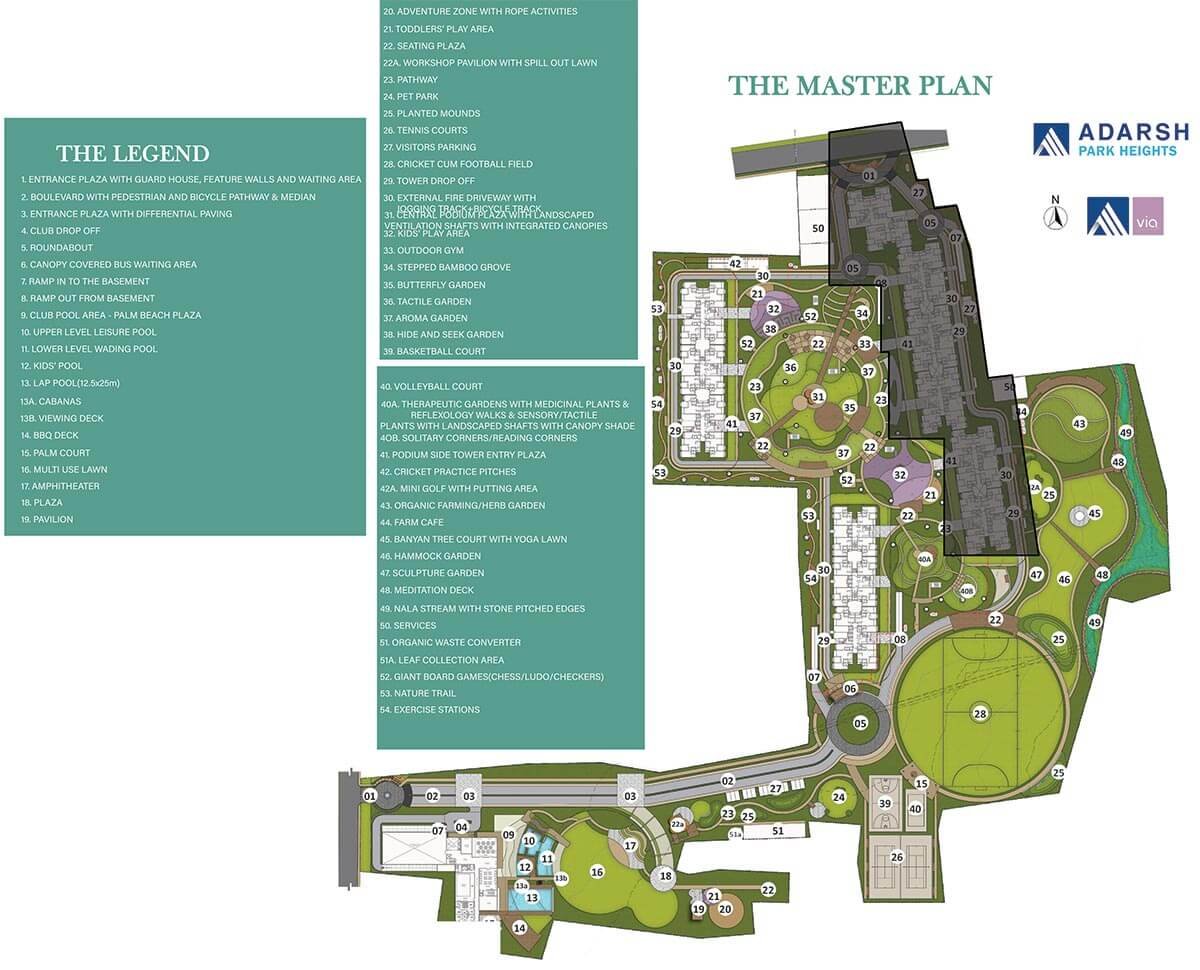 Adarsh Park HeightFloor Plan
