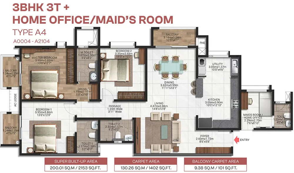 Brigade Lakecrest  Floor Plan