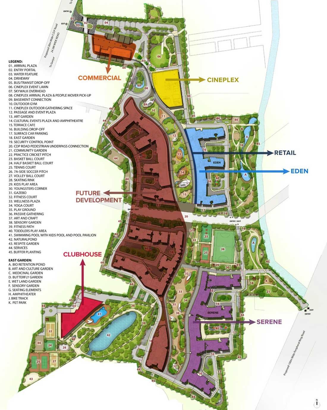 Brigade Cornerstone Utopia Floor Plan