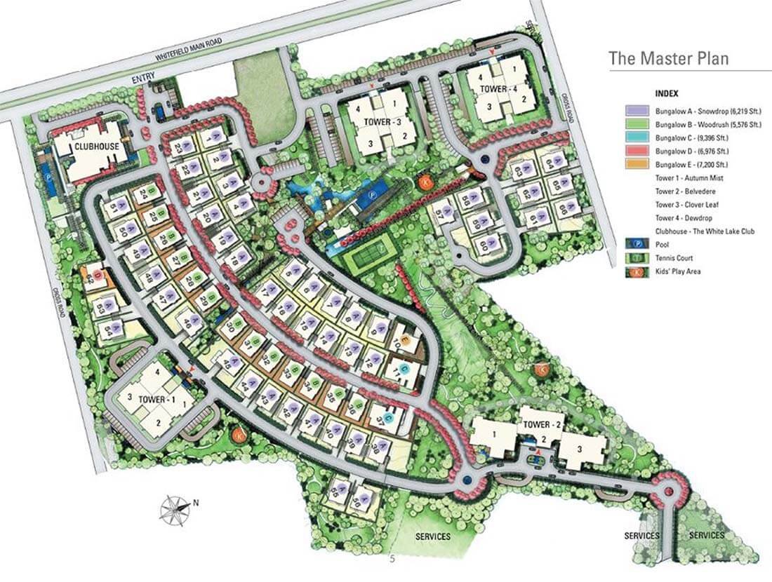Prestige White Meadows Floor Plan