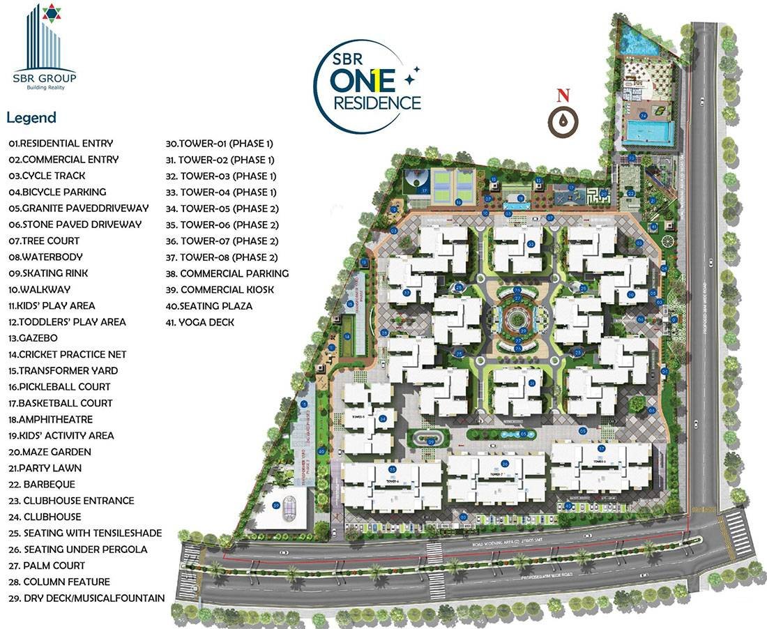 SBR One Residence Floor Plan