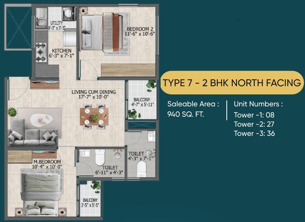 Sowparnika Rythmn Of Rains Floor Plan