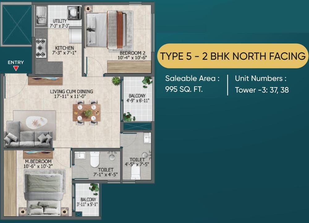 Sowparnika Rythmn Of Rains Floor Plan