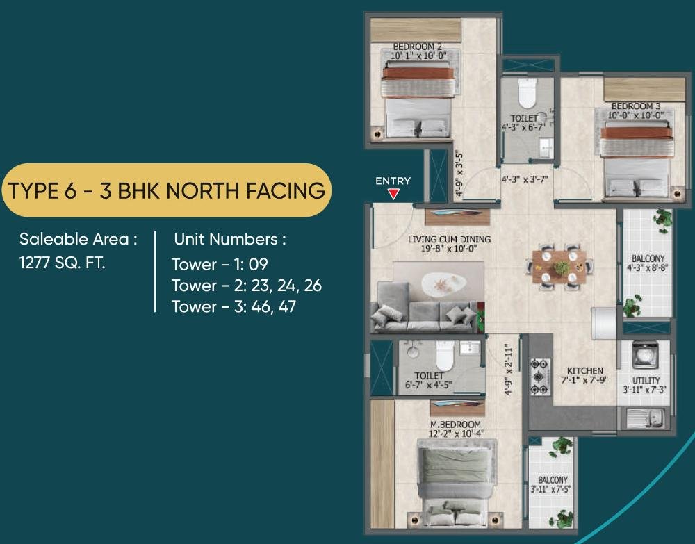 Sowparnika Rythmn Of Rains Floor Plan