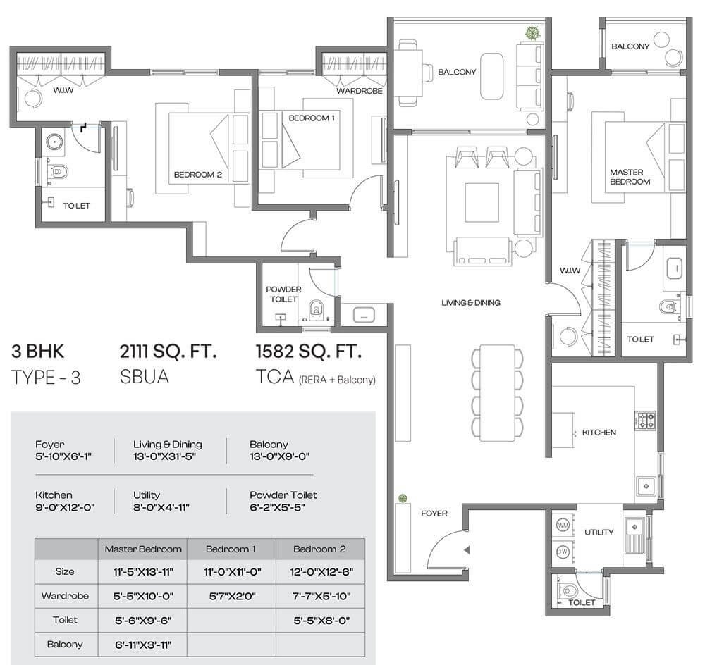 Nikoo Garden Estate  Floor Plan