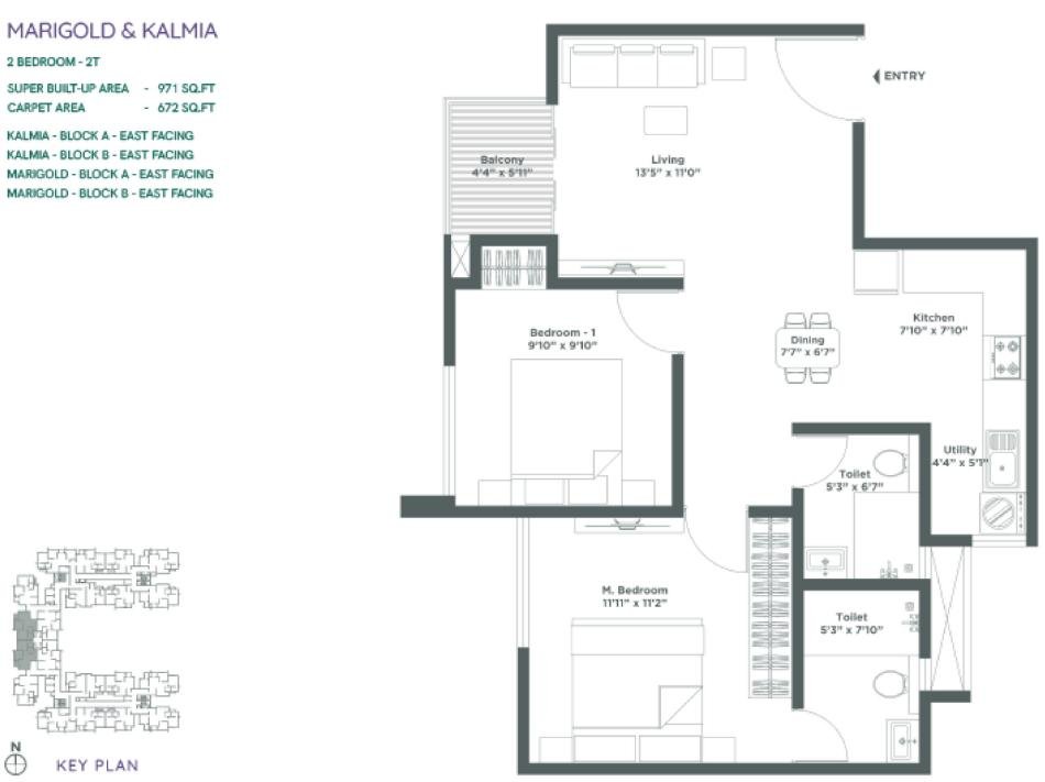 Embassy Verde Floor Plan