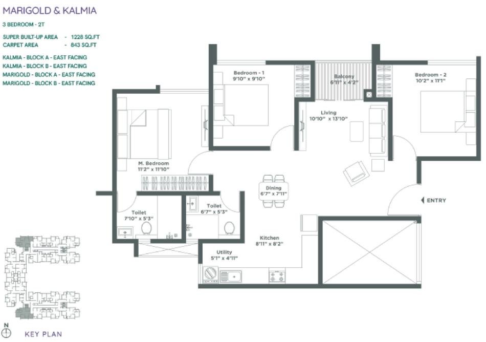 Embassy Verde Floor Plan