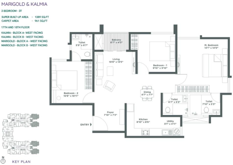 Embassy Verde Floor Plan