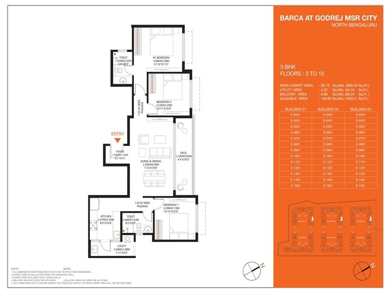 Godrej MSR City Floor Plan