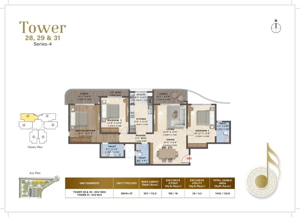 TATA Varnam Phase 1  Floor Plan