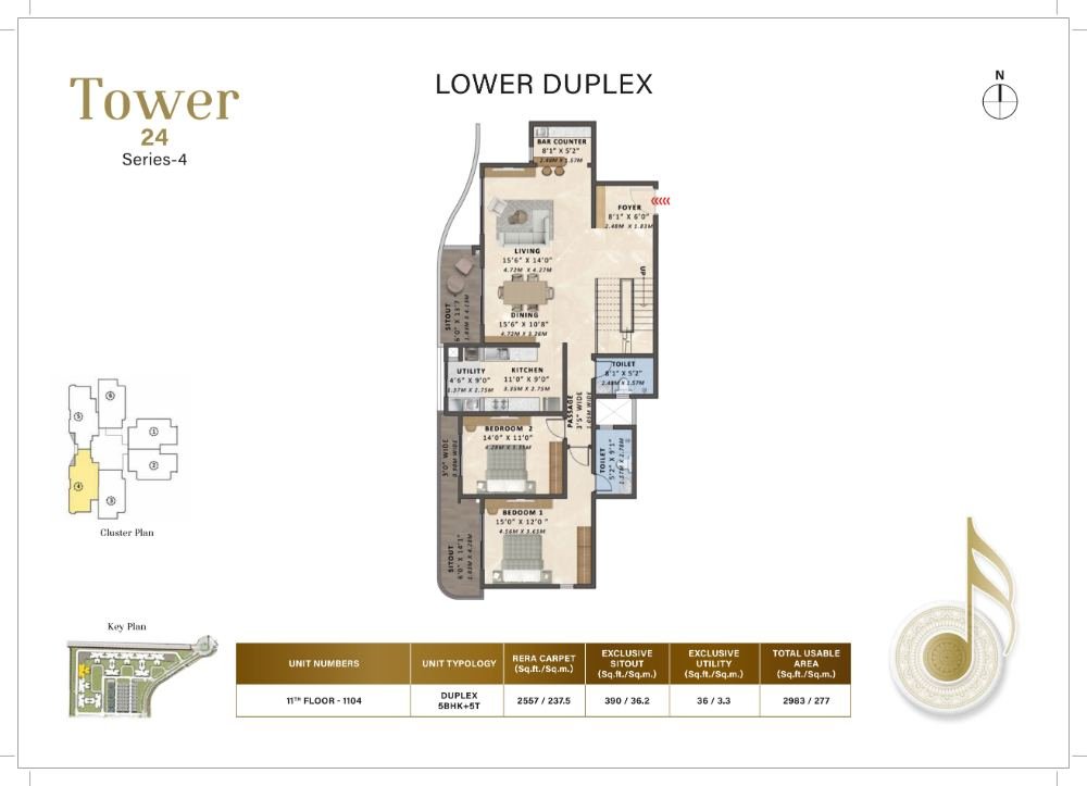 TATA Varnam Phase 1  Floor Plan