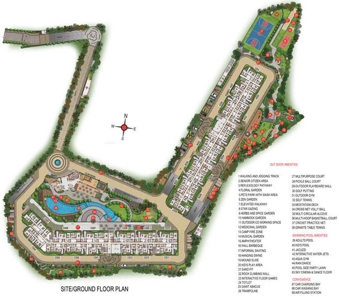 Casagrand Estancia Floor Plan