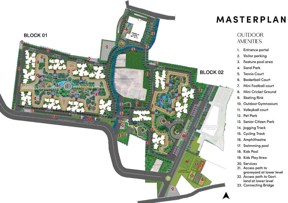 Prestige Southern Star Floor Plan