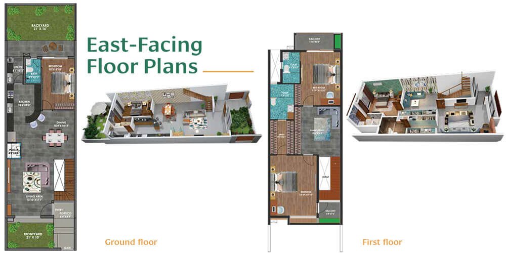 Gravity Aranya Villaments  Floor Plan