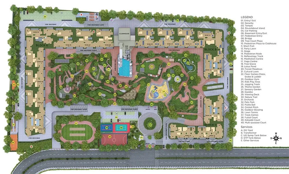 Sattva Vasanta Skye Floor Plan