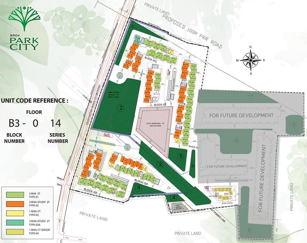 Bren Park City Floor Plan