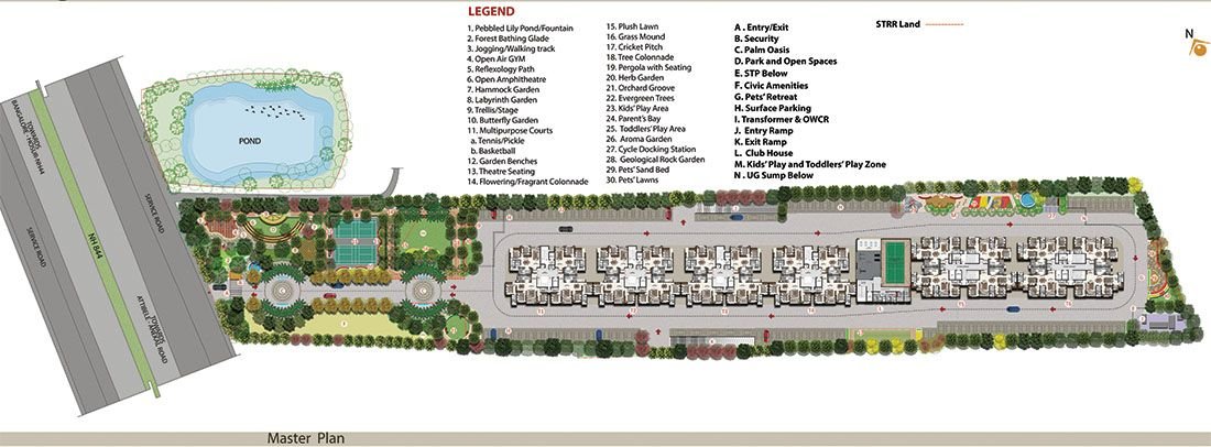 Codename Bannerghatta Apartments  Floor Plan