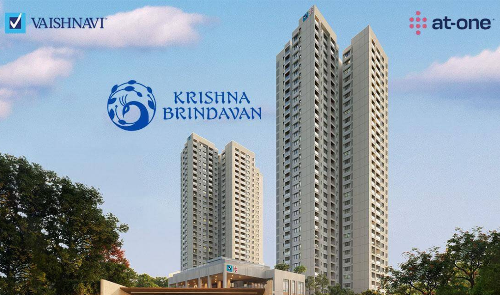 Vaishnavi At-One Krishna Brindavan  Banner