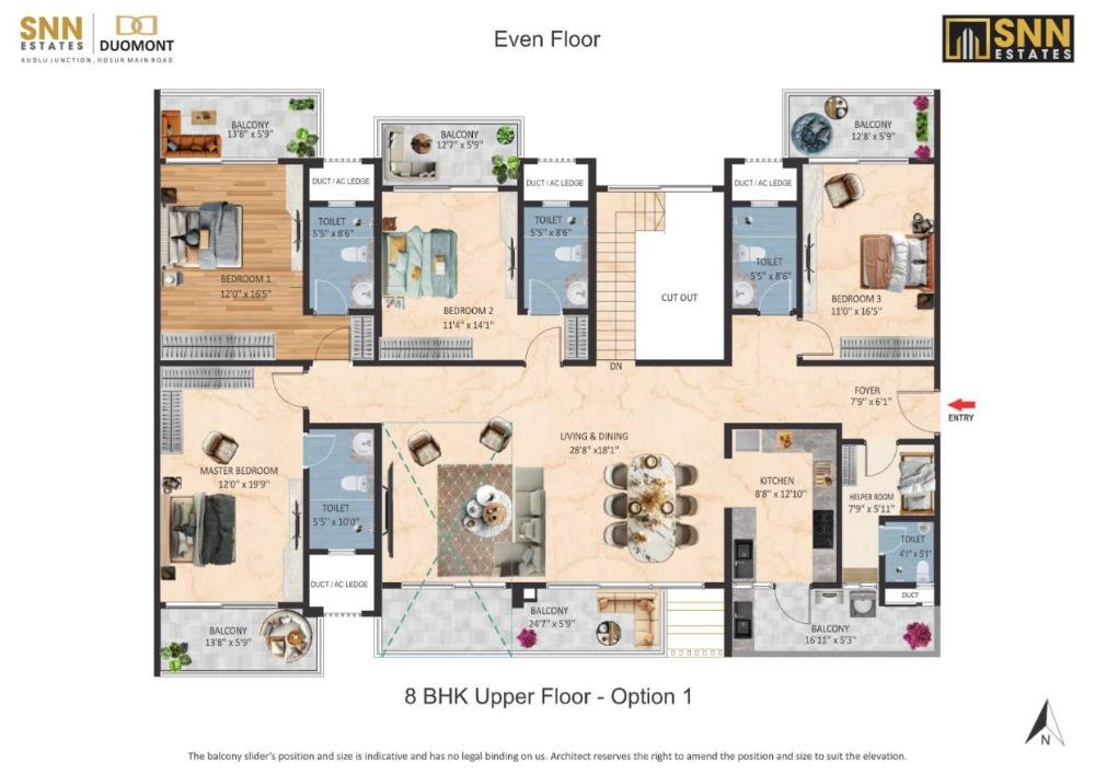 SNN Duomont  Floor Plan