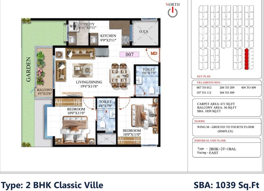 SBR Global Queensville  Floor Plan