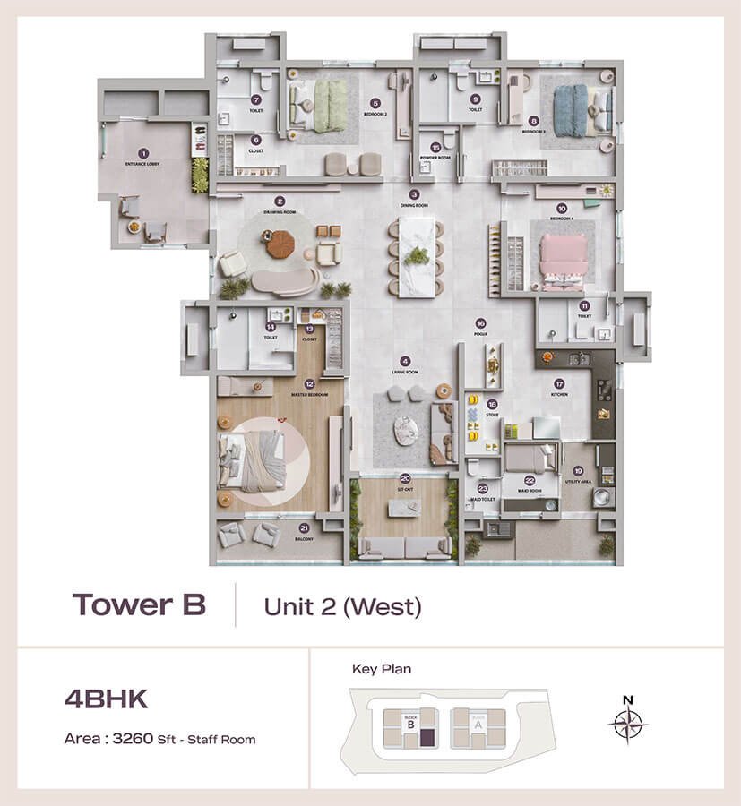  Lansum Elena  Floor Plan