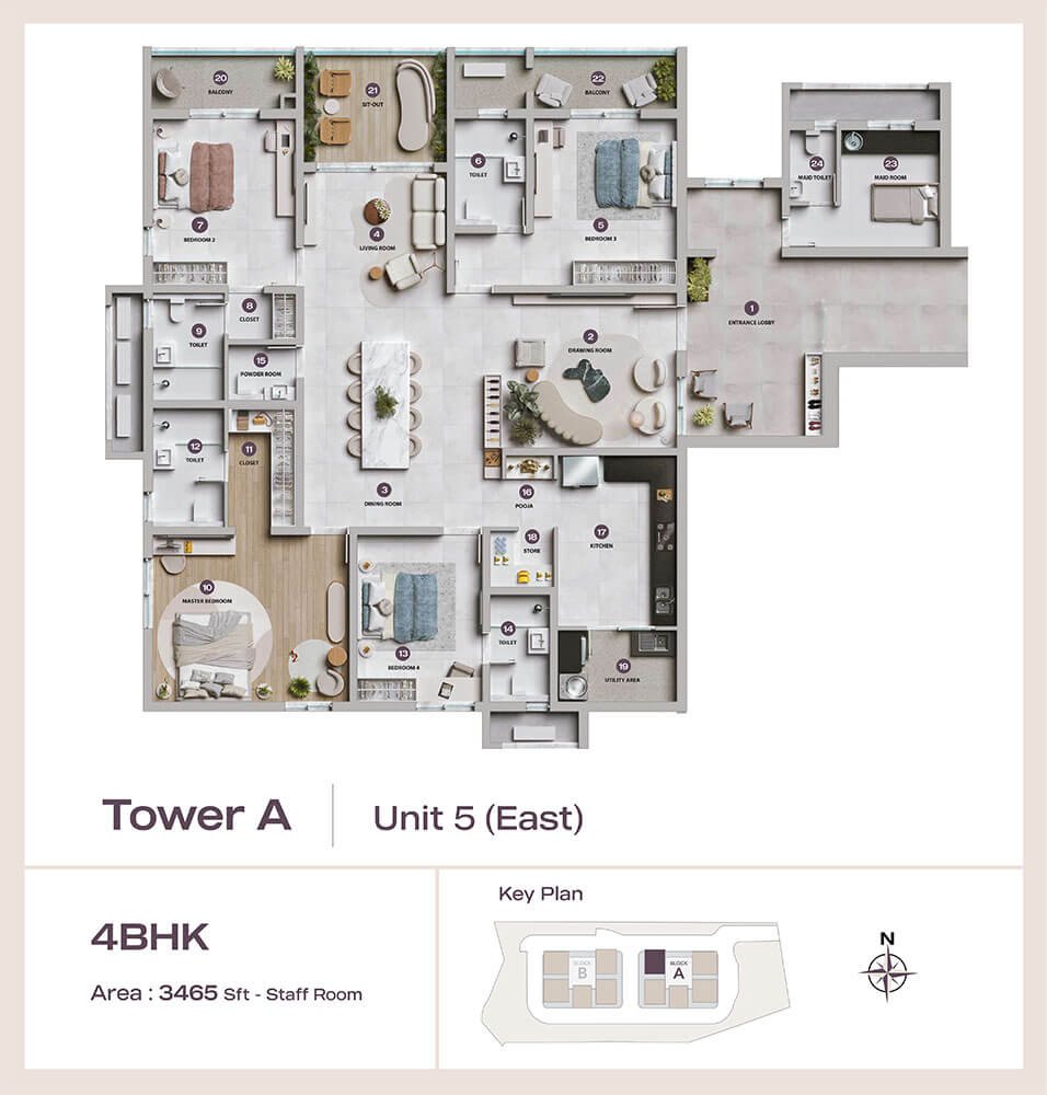  Lansum Elena  Floor Plan