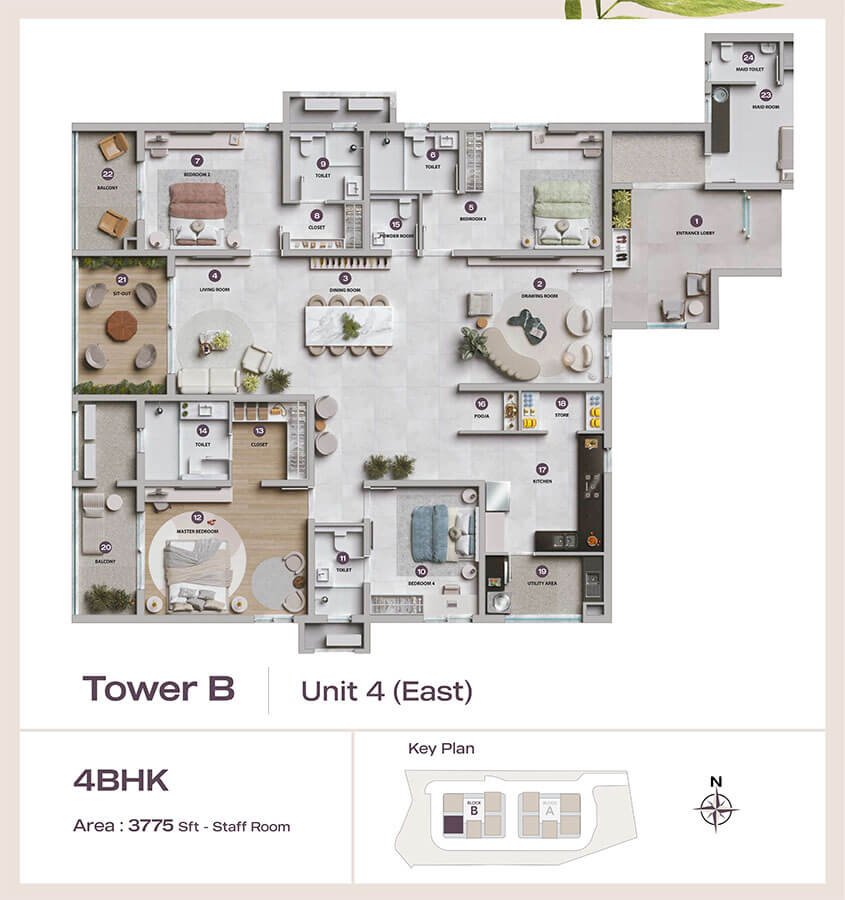 Lansum Elena  Floor Plan