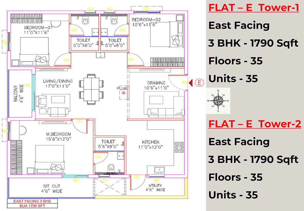  Vian Vayu  Floor Plan