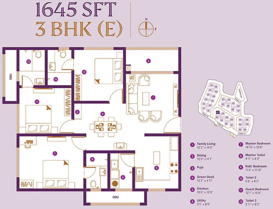 ASBL Landmark  Floor Plan