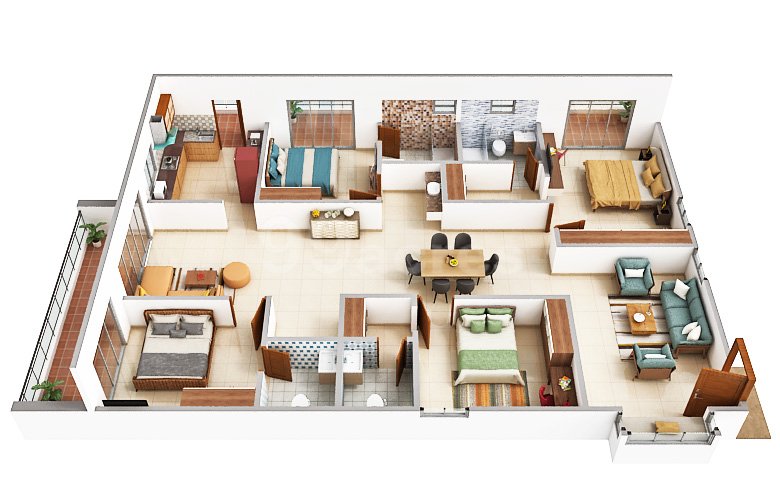 NSL Nakshatra  Floor Plan