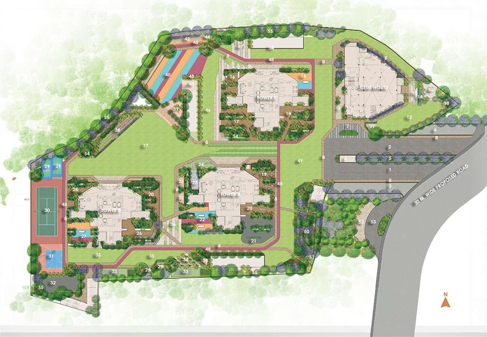 Encanto by Lansum and MK Realty Floor Plan